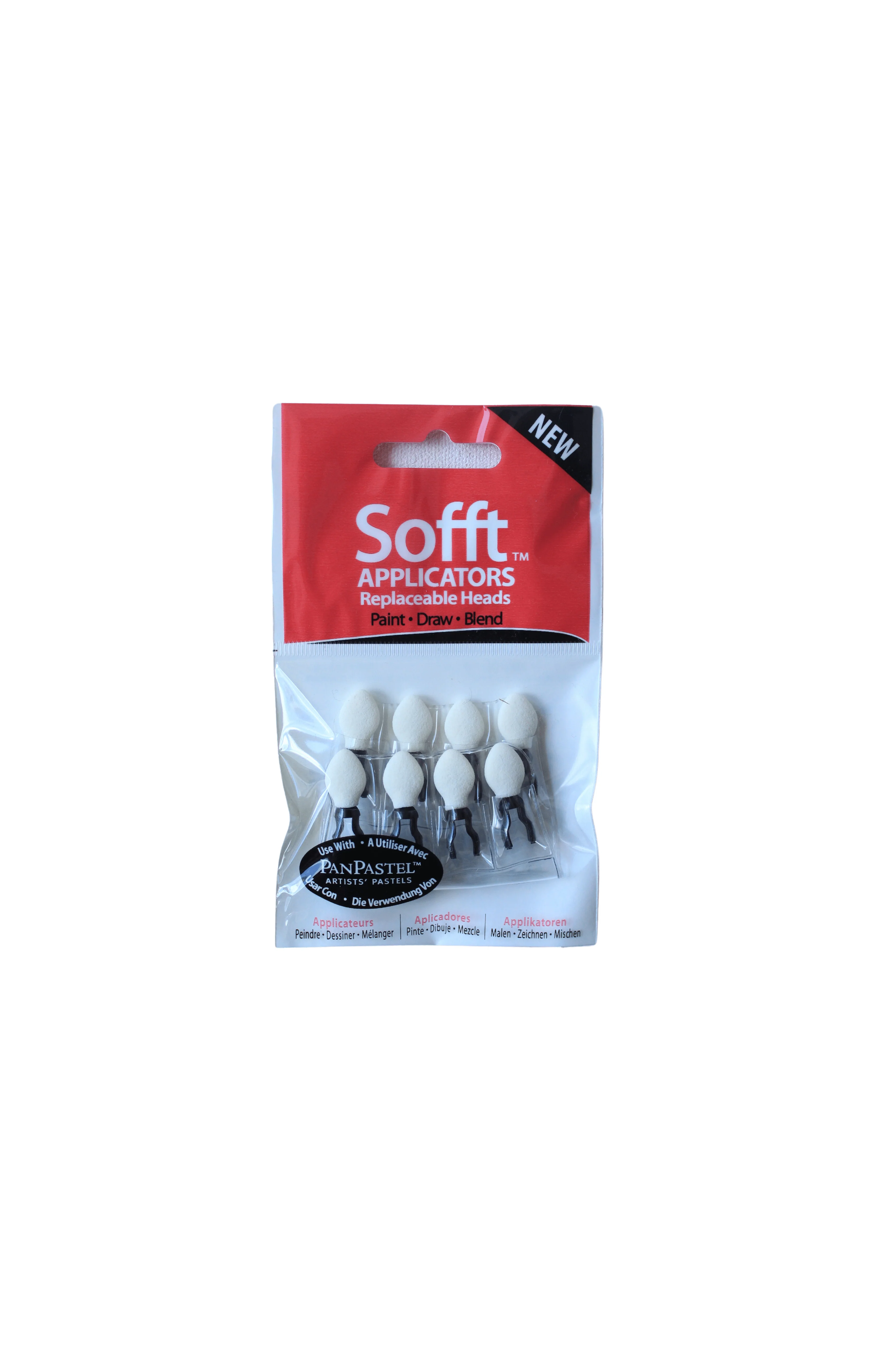 PanPastel - Sofft - Applicator Replaceable Heads - 8 Pieces