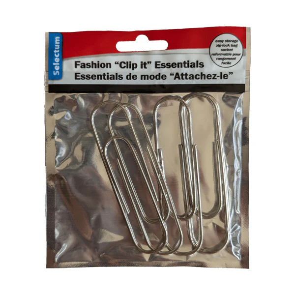 Selectum - Paper Clips - Jumbo Silver - Image 2