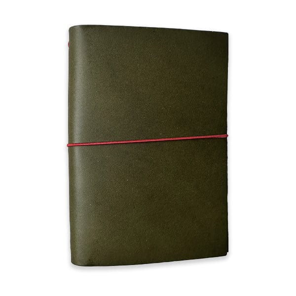 Paper Republic - Grand Voyageur - Pocket Leather Journal - Olive Green