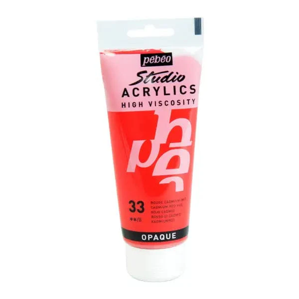 Pebeo - Studio Acrylics - High Viscosity Colour - 100mL Tubes - Image 4