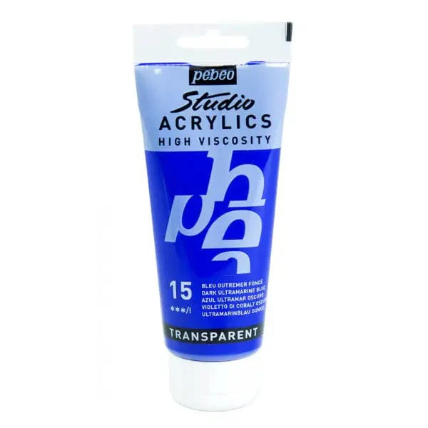Pebeo - Studio Acrylics - High Viscosity Colour - 100mL Tubes - Image 5