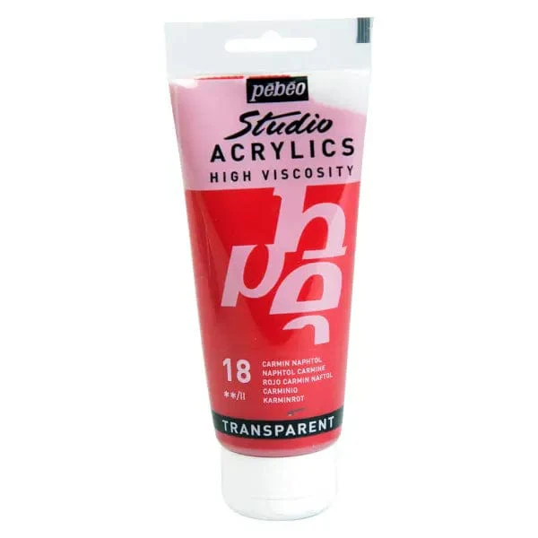 Pebeo - Studio Acrylics - High Viscosity Colour - 100mL Tubes - Image 9