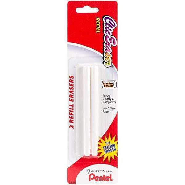 Pentel - Clic Eraser - Pack of 2 Refills - Carded
