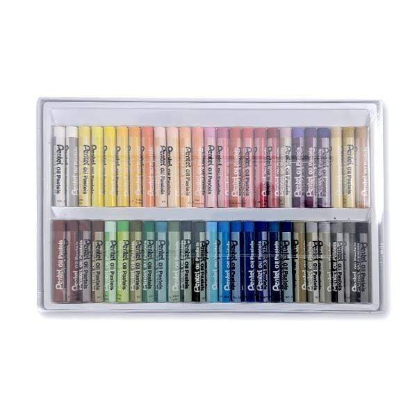 Pentel - Oil Pastels PHN50 - Set of 50 Colours