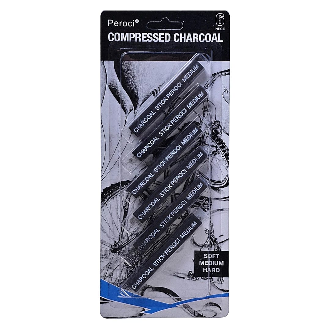 Peroci - Compressed Charcoal - 6 Pieces