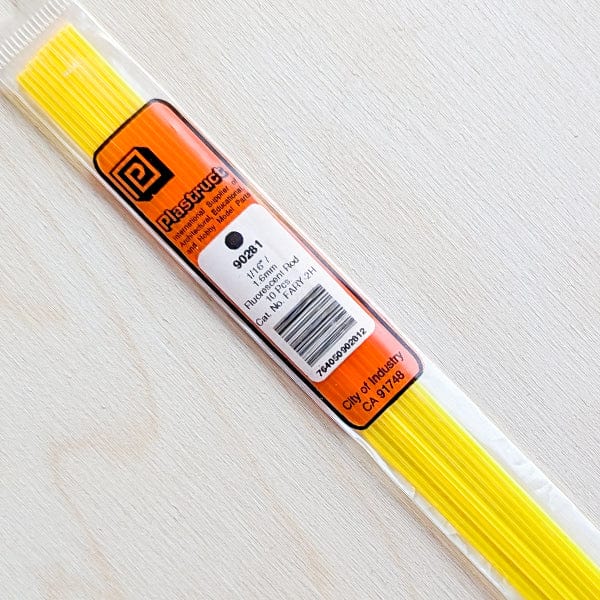 Plastruct - Fluorescent Rods - 1/16x10" - 10 Packs - Image 2