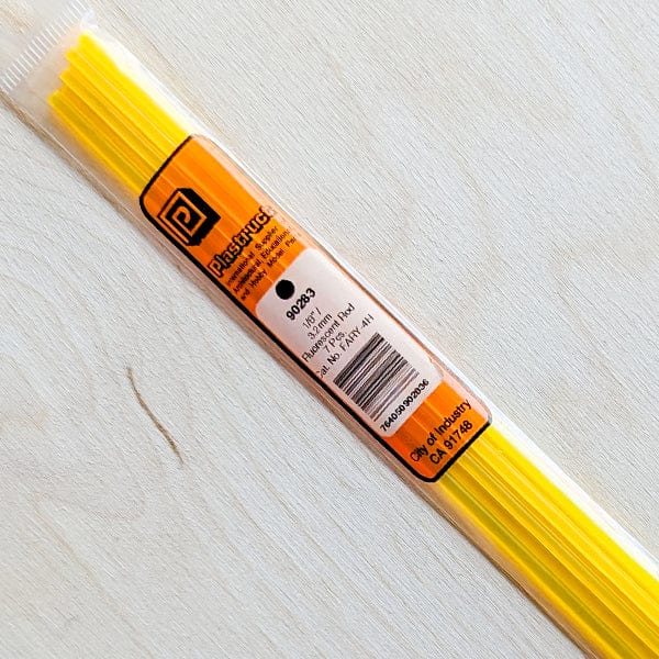 Plastruct - Fluorescent Rods - 1/8x10" - 7 Packs - Image 2
