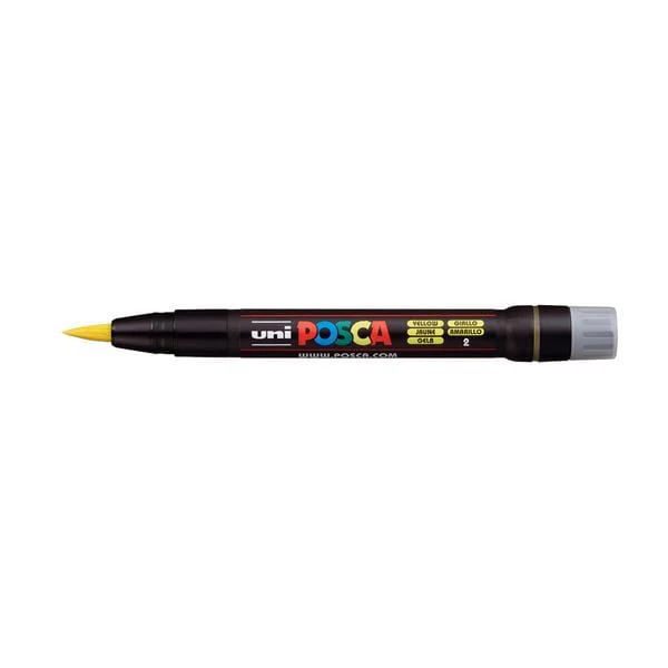 Uni - Posca - Individual Paint Markers - Brush Tip - PCF-350 - Image 10