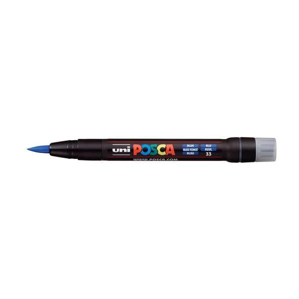 Uni - Posca - Individual Paint Markers - Brush Tip - PCF-350 - Image 2