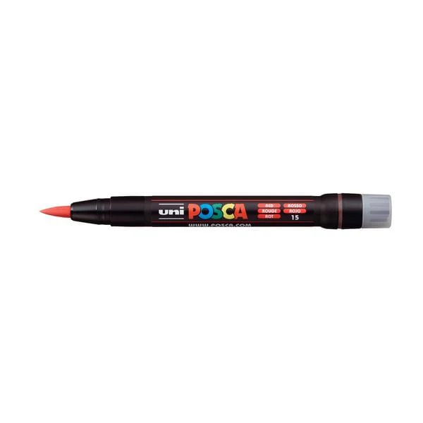 Uni - Posca - Individual Paint Markers - Brush Tip - PCF-350 - Image 7
