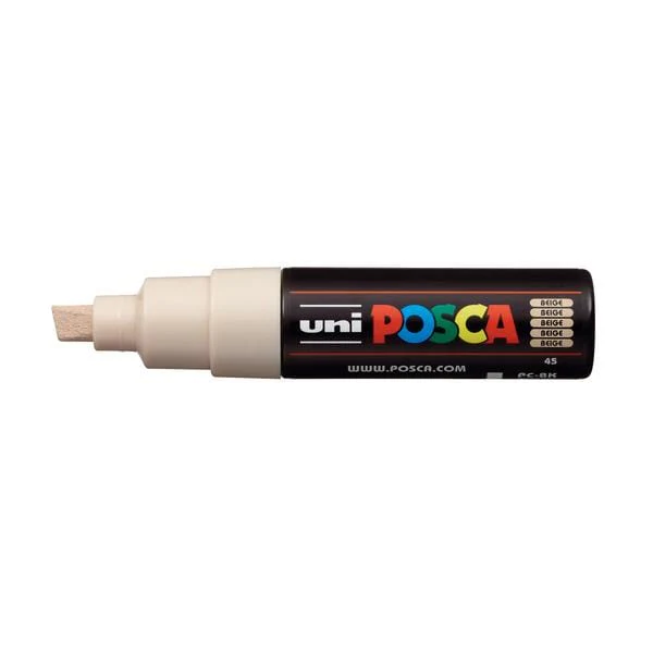 Uni - Posca - Individual Paint Markers - Broad Chisel Tip - PC-8K