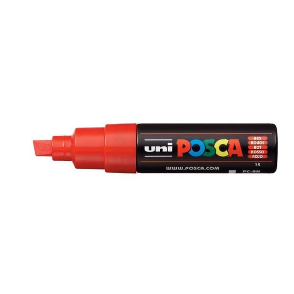 Uni - Posca - Individual Paint Markers - Broad Chisel Tip - PC-8K - Image 17