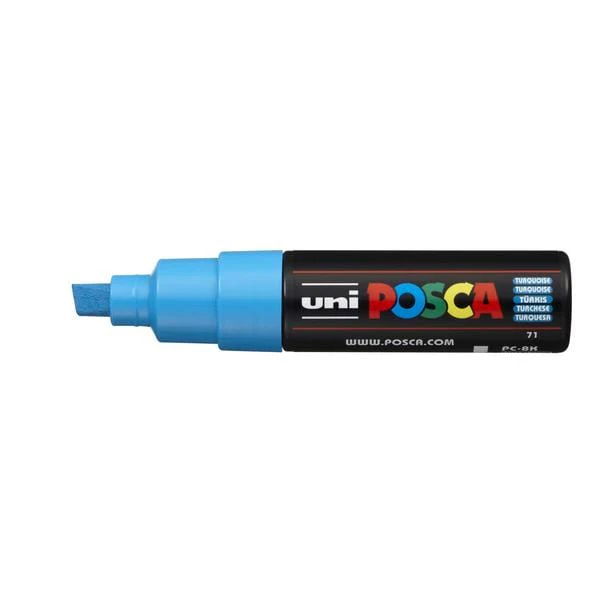 Uni - Posca - Individual Paint Markers - Broad Chisel Tip - PC-8K - Image 22