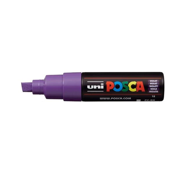 Uni - Posca - Individual Paint Markers - Broad Chisel Tip - PC-8K - Image 23