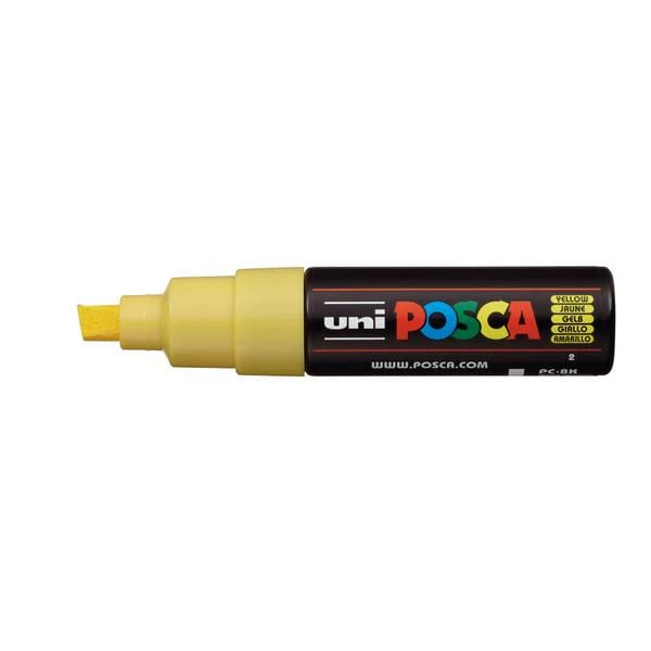 Uni - Posca - Individual Paint Markers - Broad Chisel Tip - PC-8K - Image 5