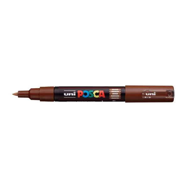 Uni - Posca - Individual Paint Markers - Extra Fine Tapered Tip - PC-1M - Image 4