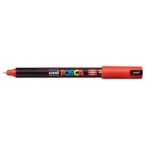Uni - Posca - Individual Paint Markers - Extra Fine Tip - PC-1MR - Image 12