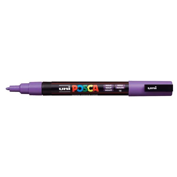 Uni - Posca - Individual Paint Markers - Fine Tip - PC-3M - Image 30