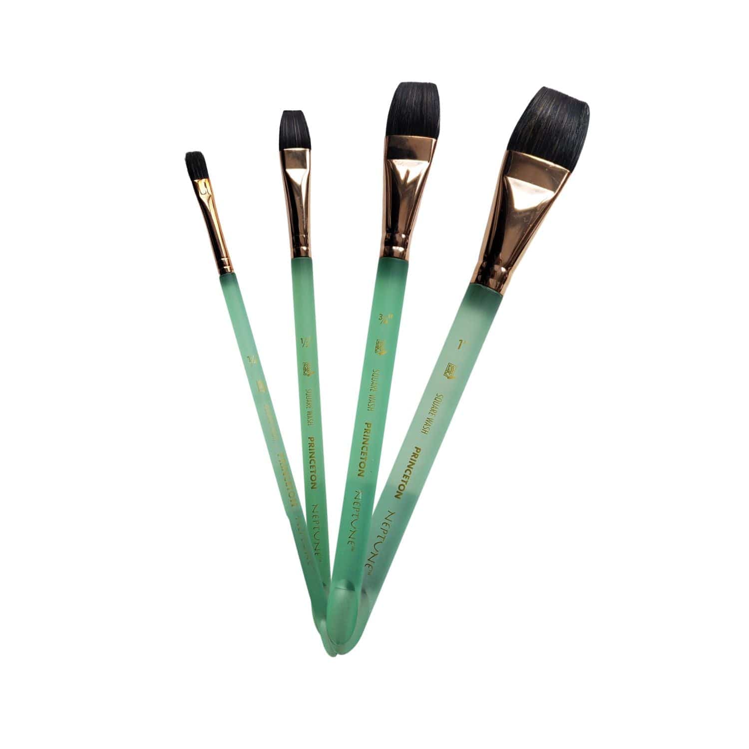 Princeton - Neptune - Synthetic Squirrel Hair - Series 4750 - Square Wash Brushes