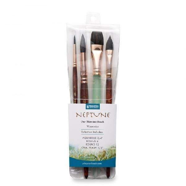 Princeton - Neptune - Watercolour Brush Set - 4 Pieces 4750set300