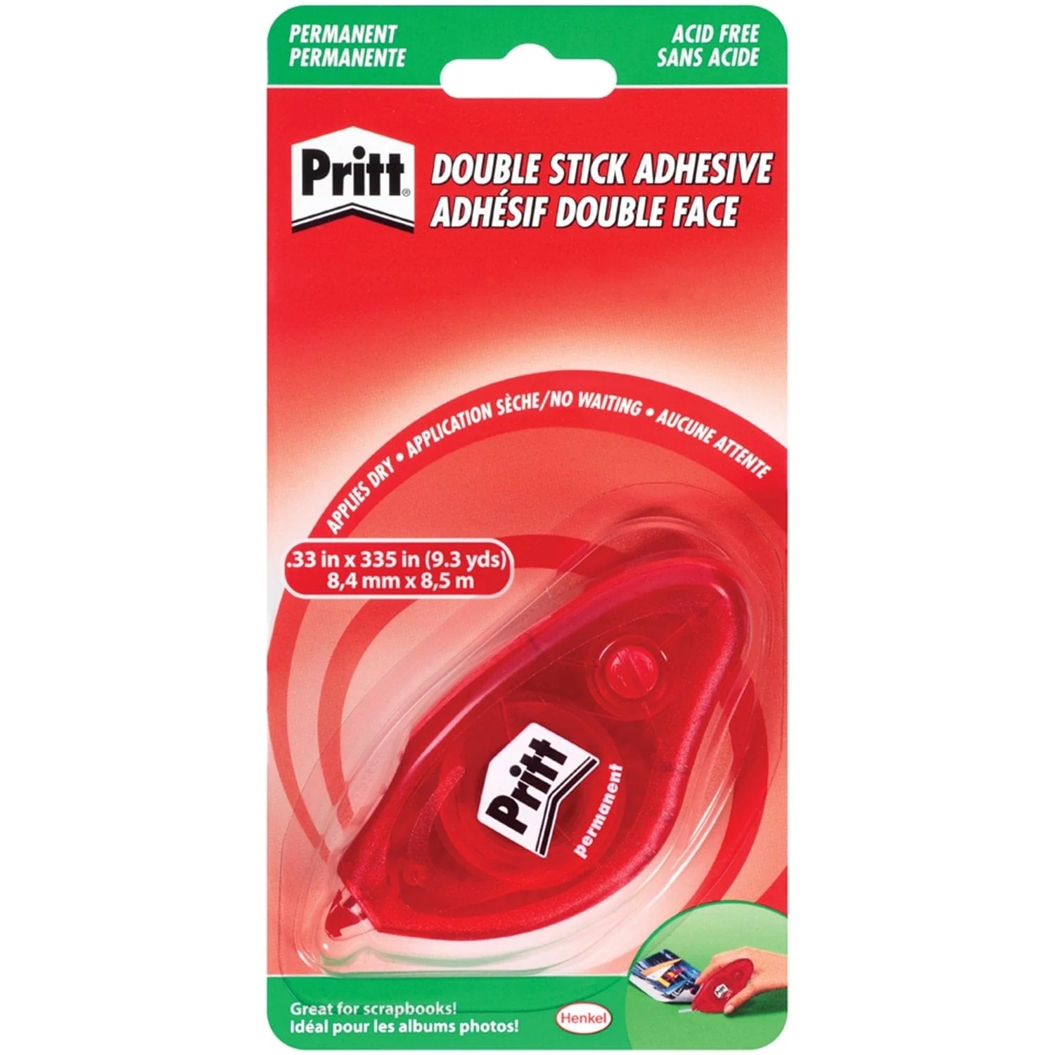 Pritt - Double Stick Adhesive - Permanent