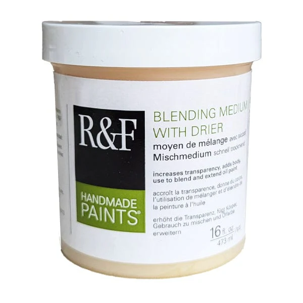 R&F - Blending Medium with Drier - 473mL Jar