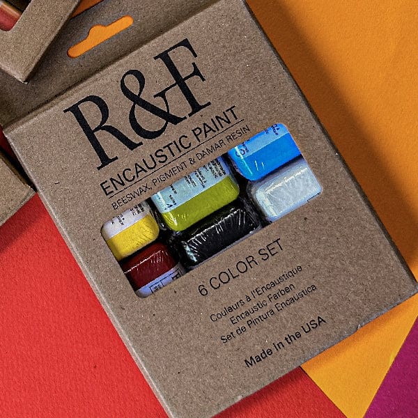 R&F - Encaustic Paints - Introductory Set - 6 Colours