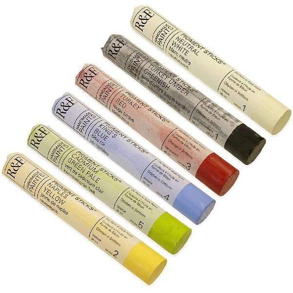 R&F - Pigment Sticks - Introductory Set - 6 Colours - Image 2