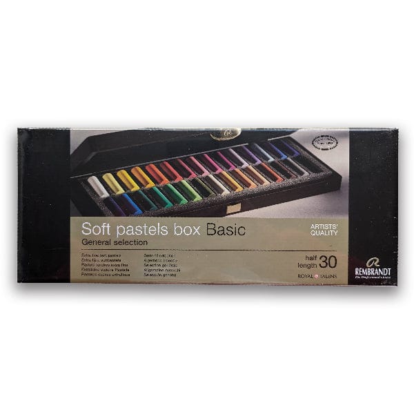 Rembrandt - Soft Pastels Box - Basic - Set of 30 Half Sticks