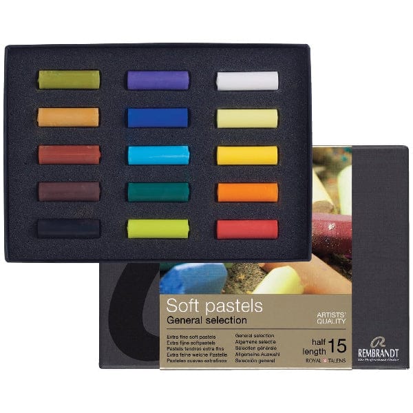 Rembrandt - Soft Pastels - Set of 15 Half Sticks