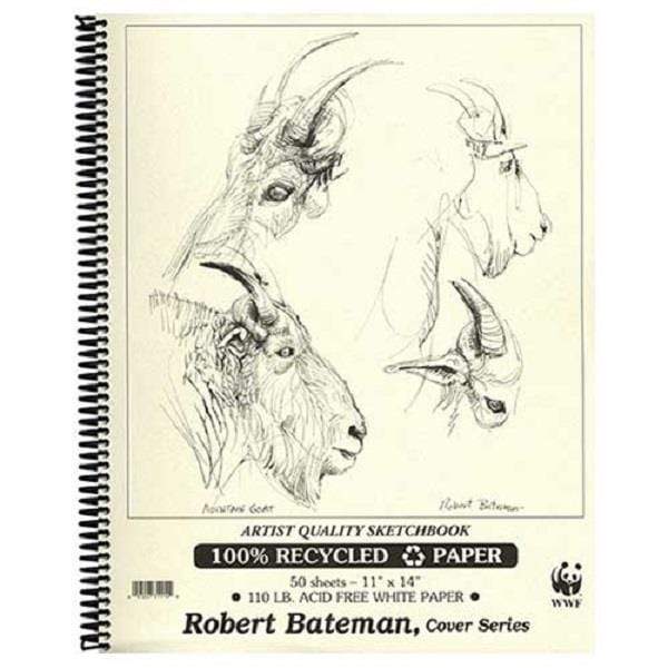 Robert Bateman - Recycled Sketchbook - 11x14"