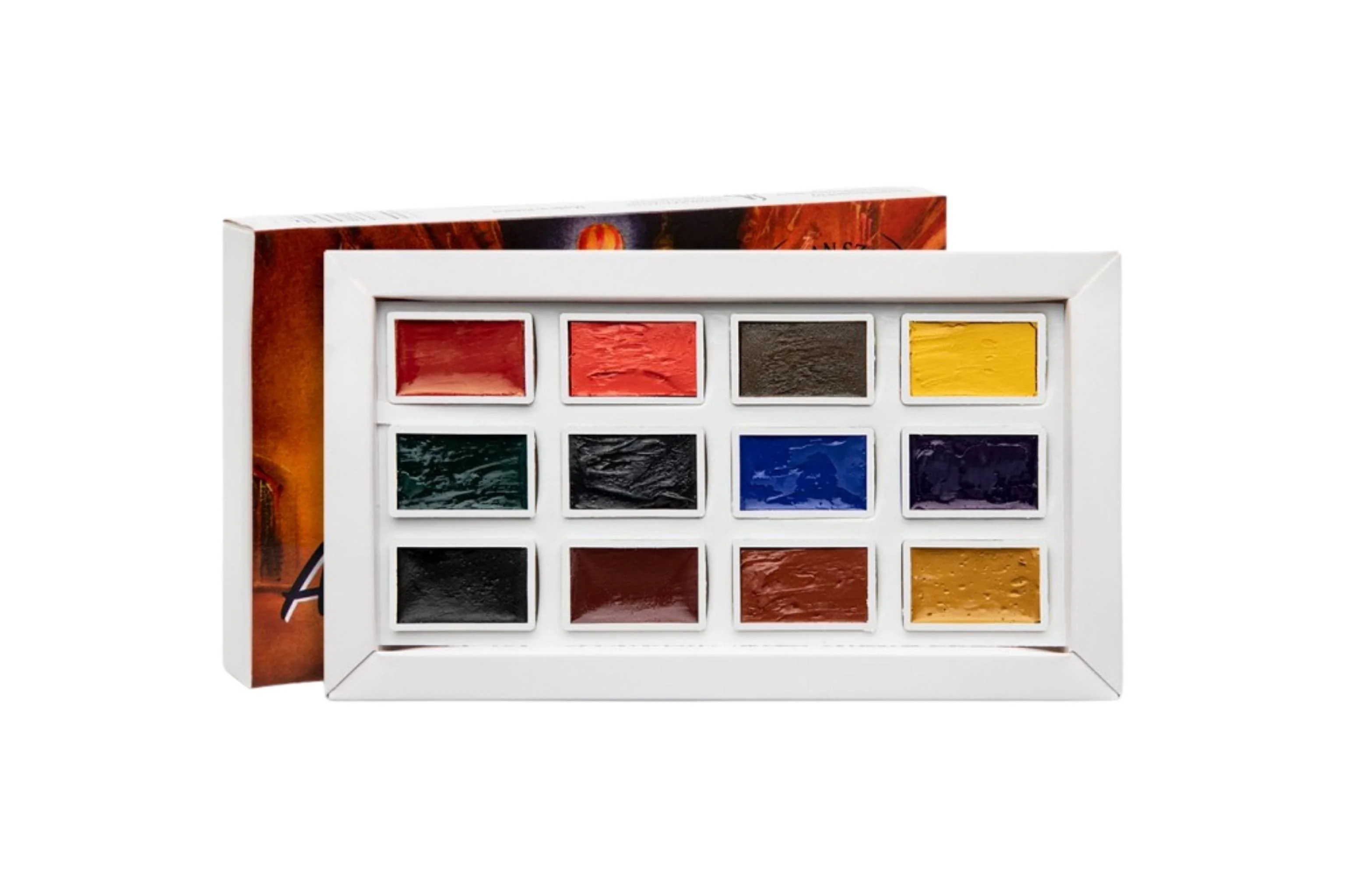 Roman Szmal - Aquarius Watercolour Set - Artur Przybysz's Palette - 12 Full Pans