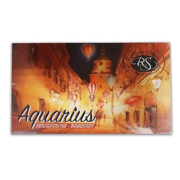 Roman Szmal - Aquarius Watercolour Set - Artur Przybysz's Palette - 12 Full Pans - Image 2