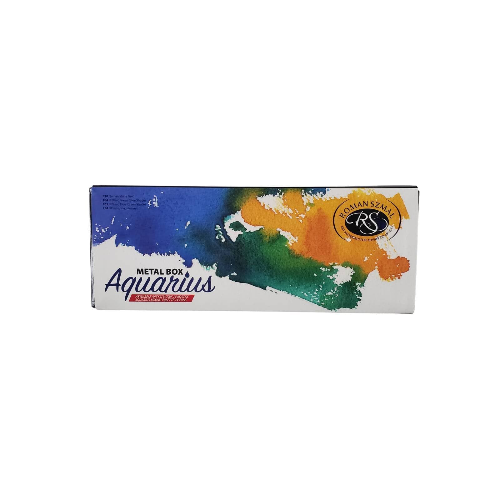 Roman Szmal - Aquarius Watercolour Set - Mixing Palette - 14 Full Pans - Image 4