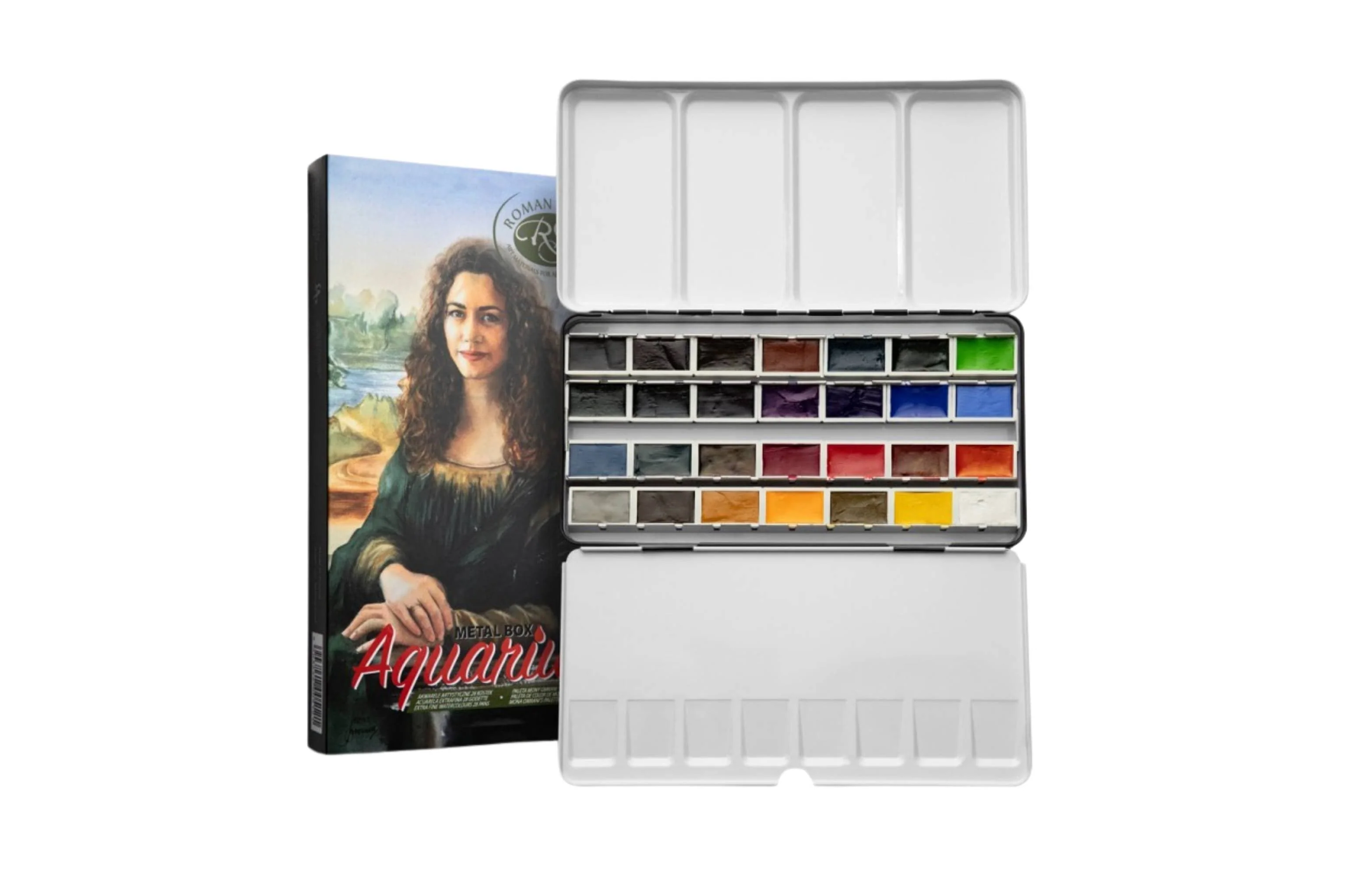 Roman Szmal - Aquarius Watercolour Set - Mona Omrani's Palette - 28 Full Pans