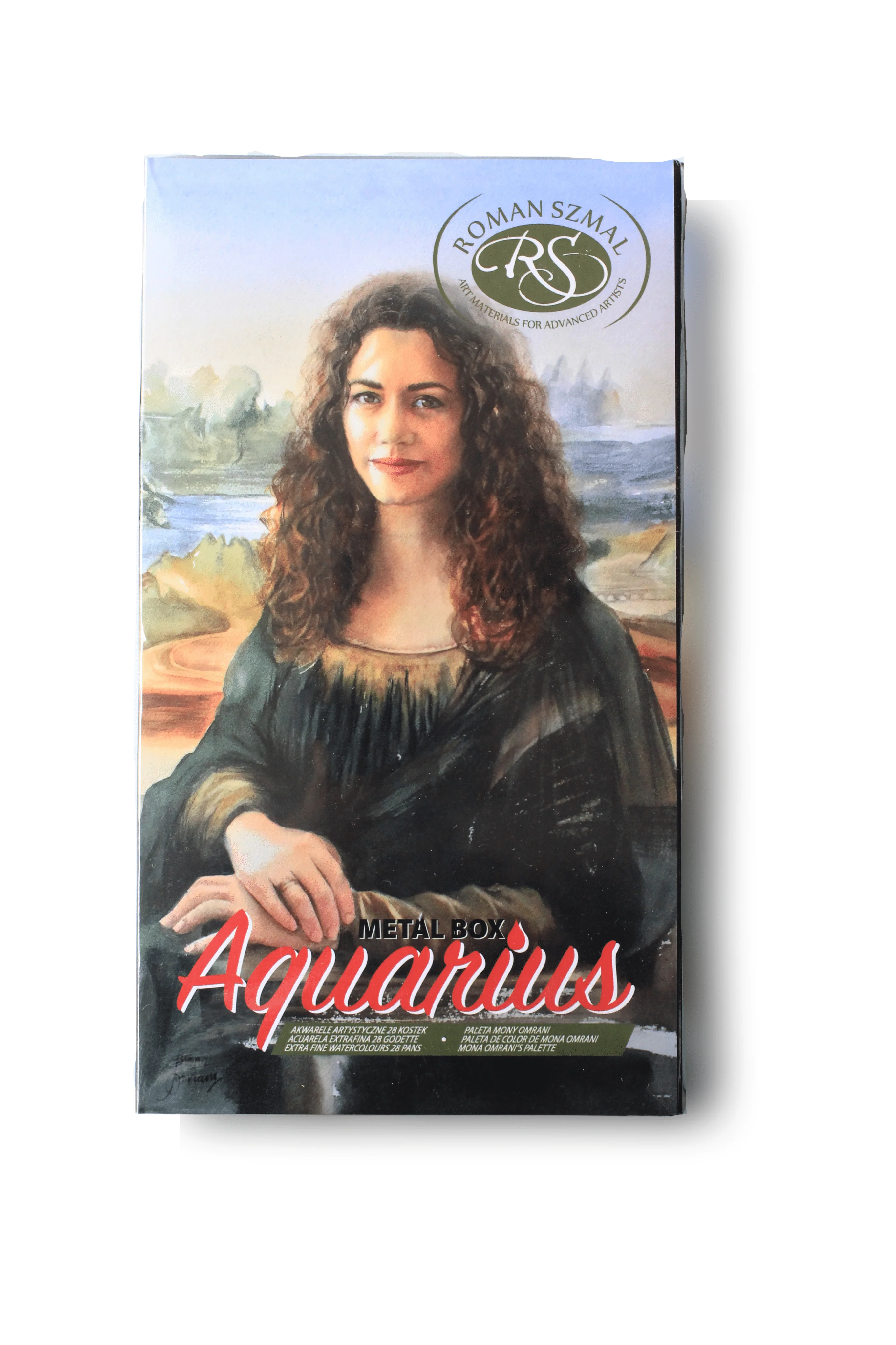 Roman Szmal - Aquarius Watercolour Set - Mona Omrani's Palette - 28 Full Pans - Image 2