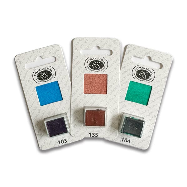 Roman Szmal - Aquarius Watercolours - Individual ½ Pans - Series 1