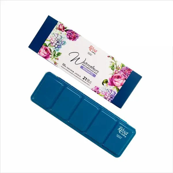ROSA Gallery - Professional Watercolours - Romantic Palette - 21 Colour Travel Set - Image 2