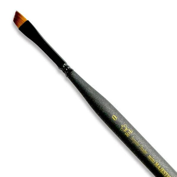 Royal & Langnickel - Mini Majestic - Angular Shader Brush - Size 0