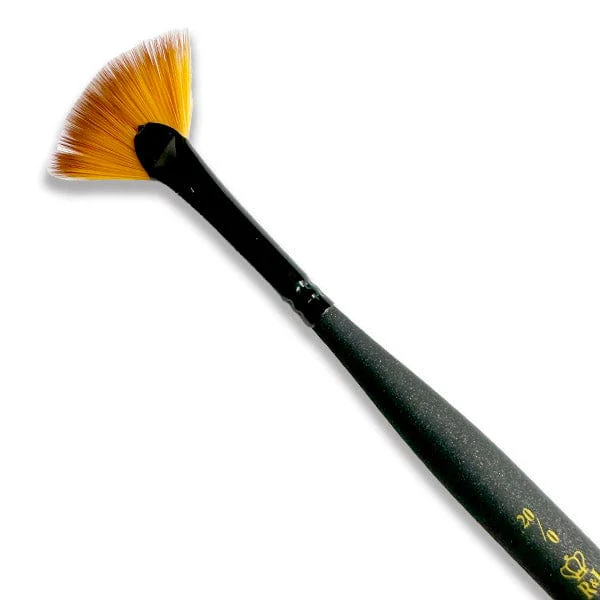 Royal & Langnickel - Mini Majestic - Fan Brush - Size 20/0