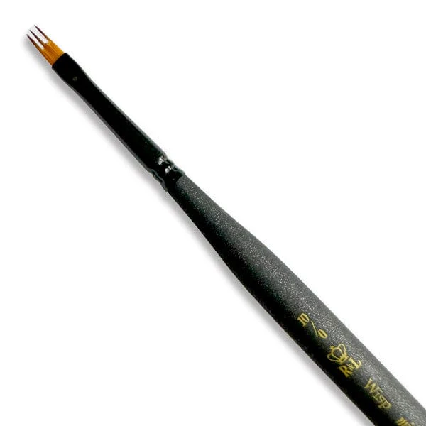 Royal & Langnickel - Mini Majestic - Flat Wisp Brush - Size 10/0