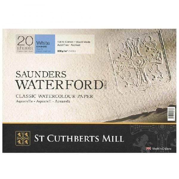 Saunders Waterford - Watercolour Block - Cold Press - 140lb - 14x10"