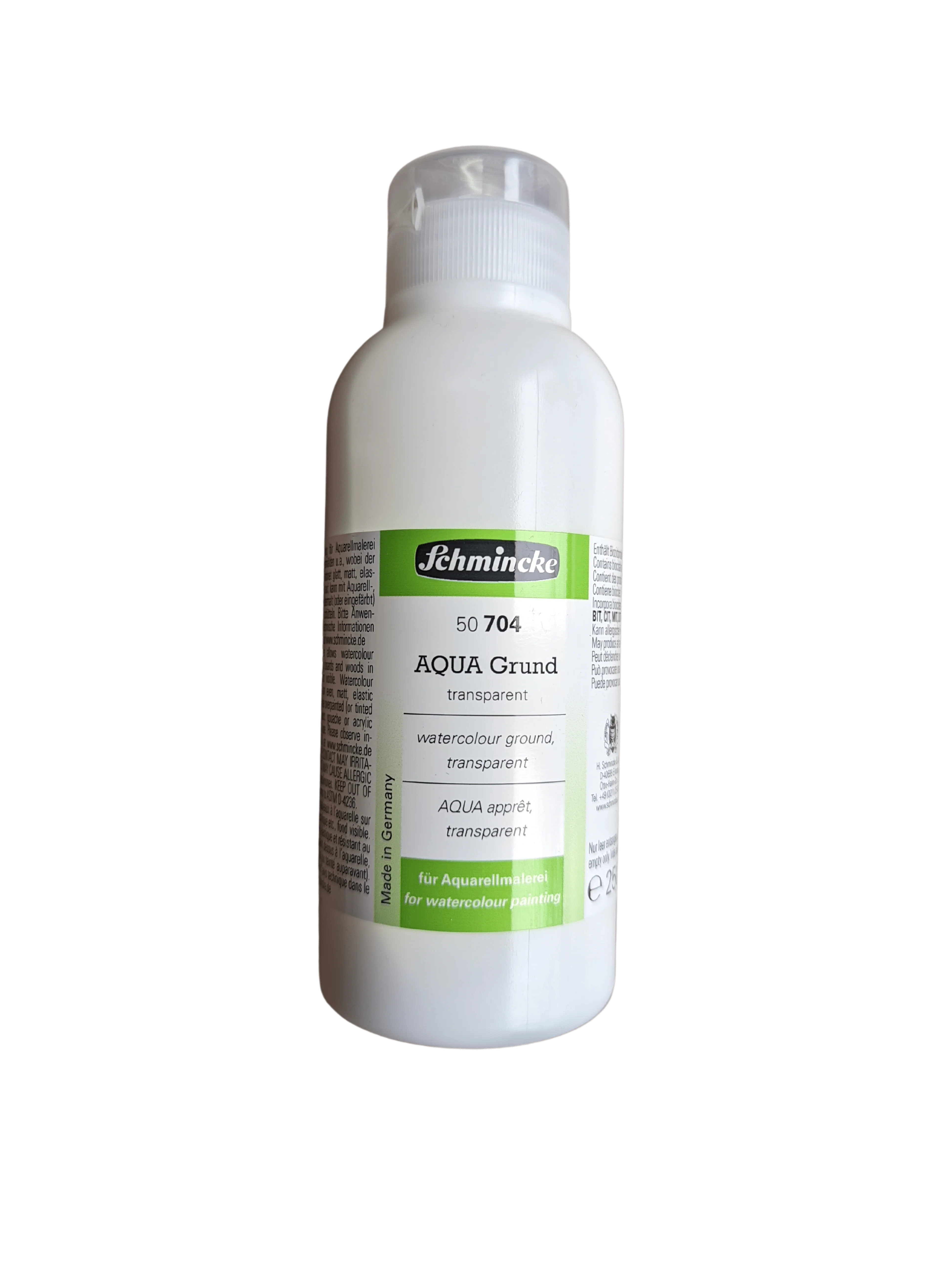 Schmincke - AQUA Grund - Watercolour Ground - Transparent - 250mL Bottle