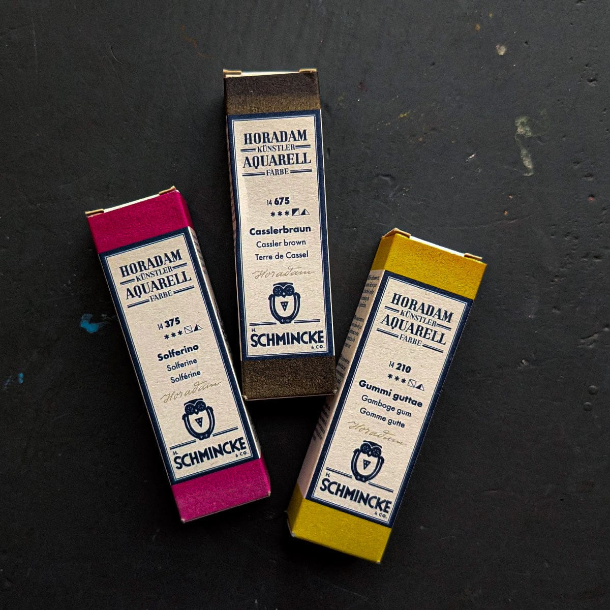 Schmincke - Horadam Aquarell Retro Line - Limited Edition - Artists' Watercolours - 15mL Tubes
