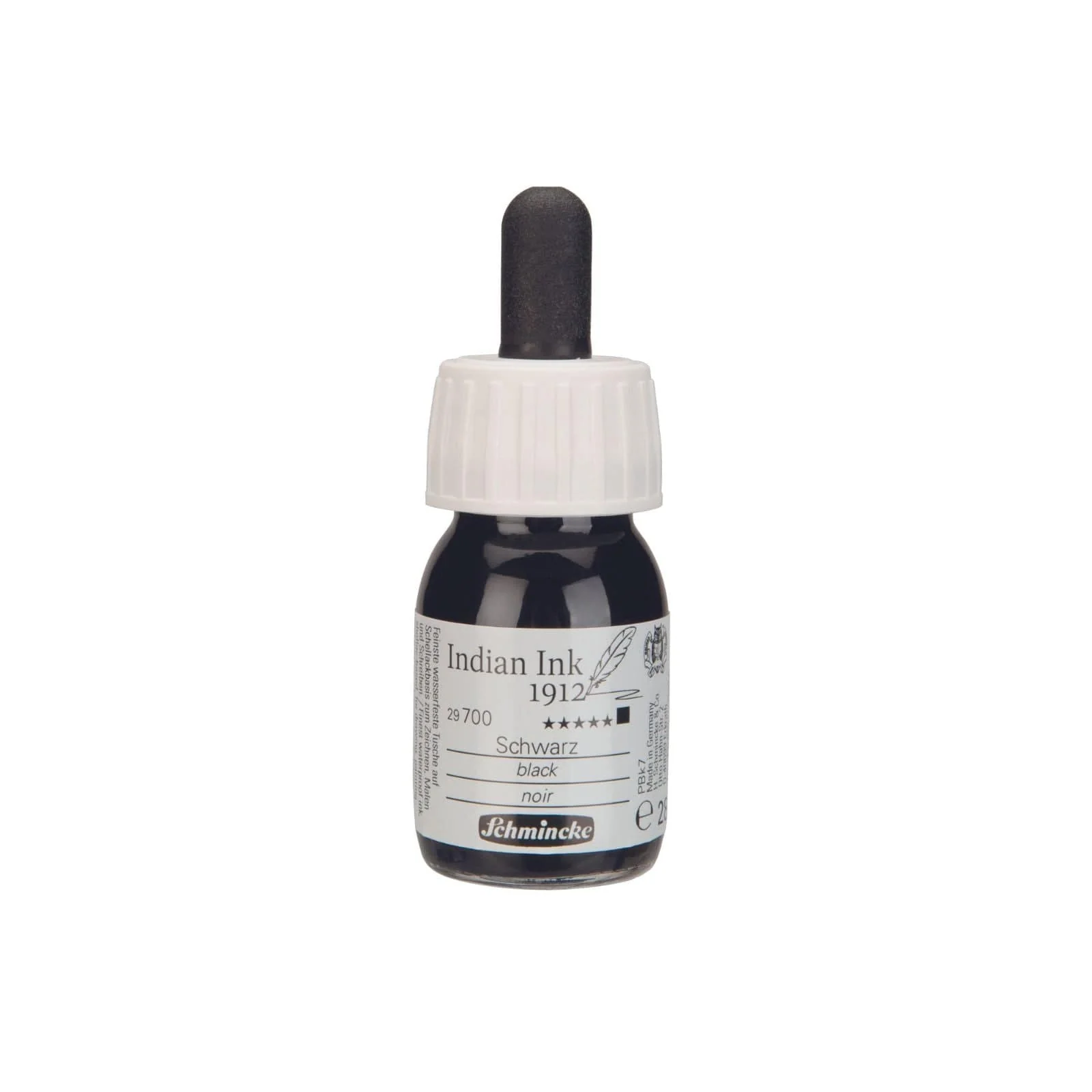 Schmincke - Indian Ink 1912 - 28mL Bottle - Image 2