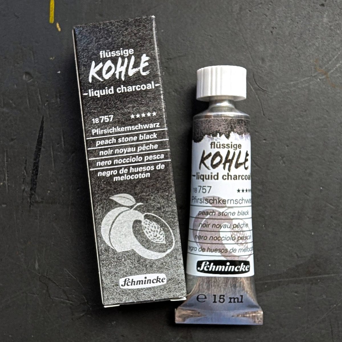 Schmincke - Liquid Charcoal - 15mL Tubes - Image 4
