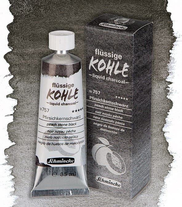 Schmincke - Liquid Charcoal - 35mL Tubes - Image 3