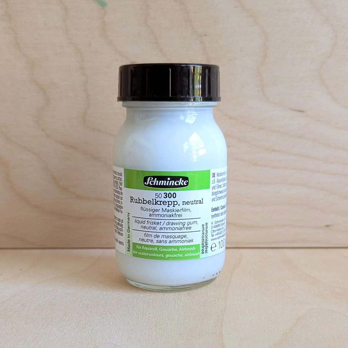 Schmincke - Rubbelkrepp - Liquid Frisket - 100mL Bottle