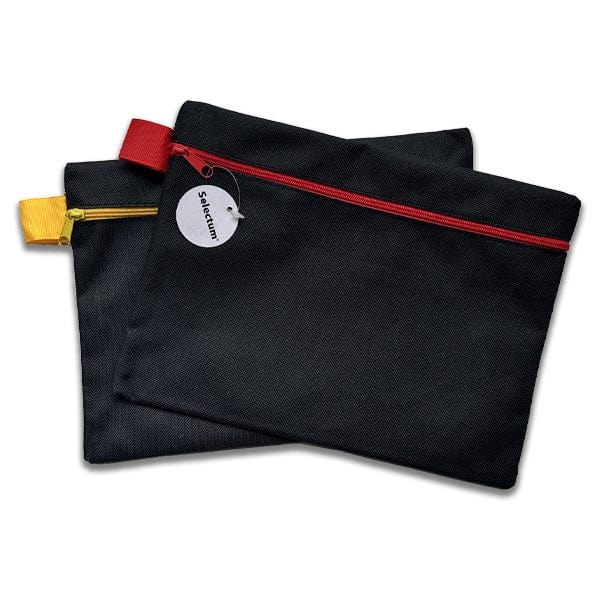Selectum - Black Canvas Pencil Cases - Image 2