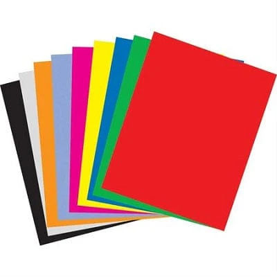 Selectum - Construction Paper - 12 Colours - 9x12" Sheets